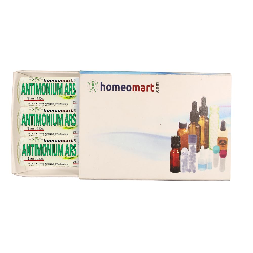 Antimonium Arsenicicum homeopathy pellets 6C potency pack 3 image 1