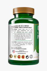 Antioxidant-supporting green superfood capsules featuring Graviola, Moringa, and Anamu