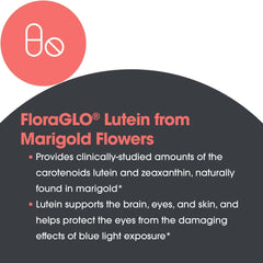 Antioxidant activity for retina and lens