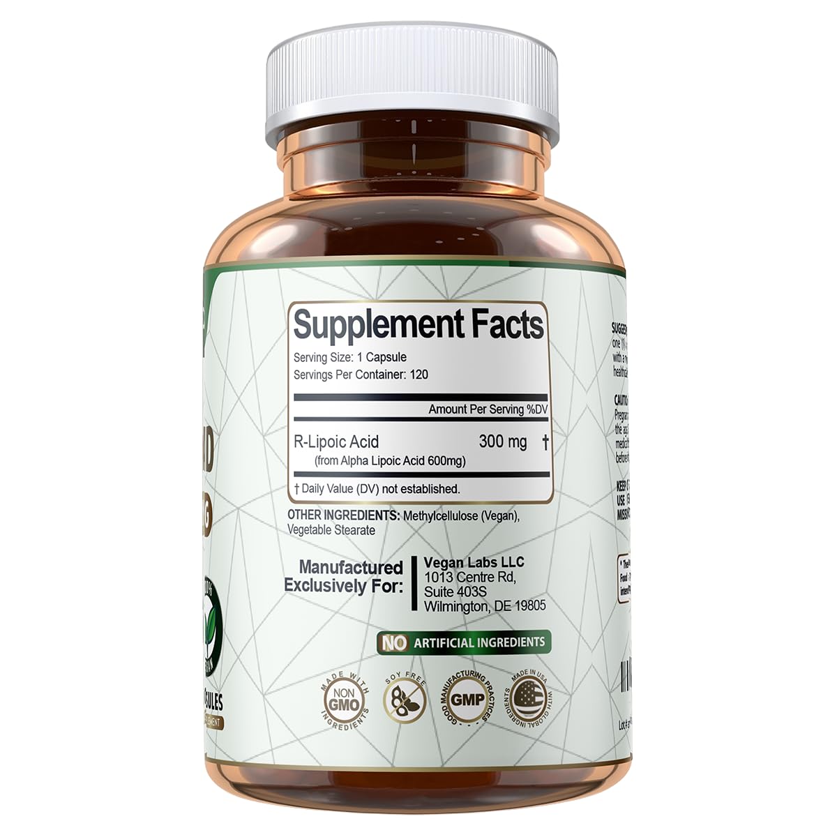 Antioxidant support provided by R-Lipoic Acid