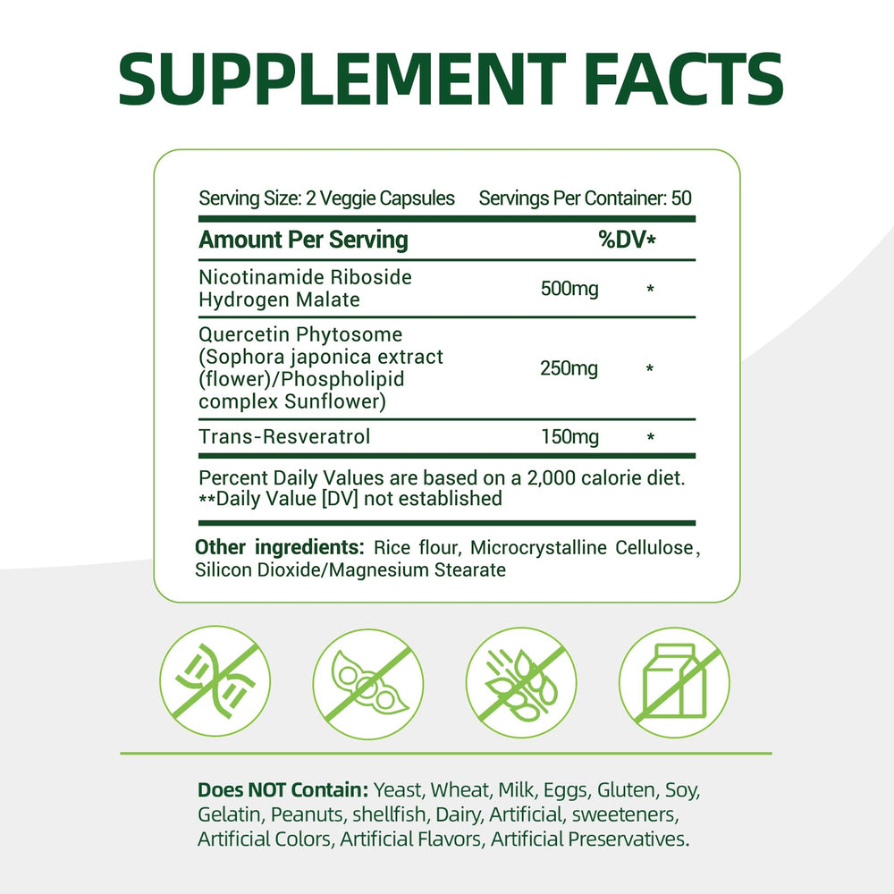 Graphic showing triple-ingredient antioxidant synergy