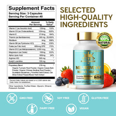 Antioxidants and B vitamins for nerve health