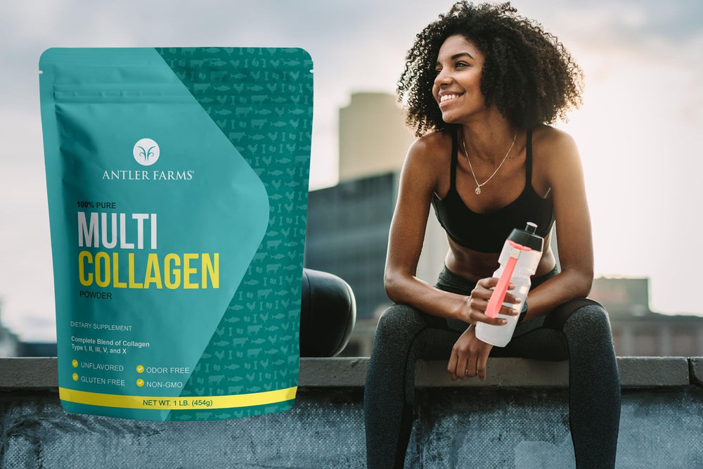 Unflavored collagen powder by Antler Farms