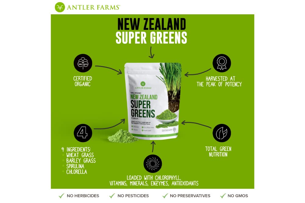 Nutrition panel on Antler Farms packaging
