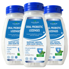 Product shot of Anven Health Oral Probiotics Lozenges (270-count, mint flavor)