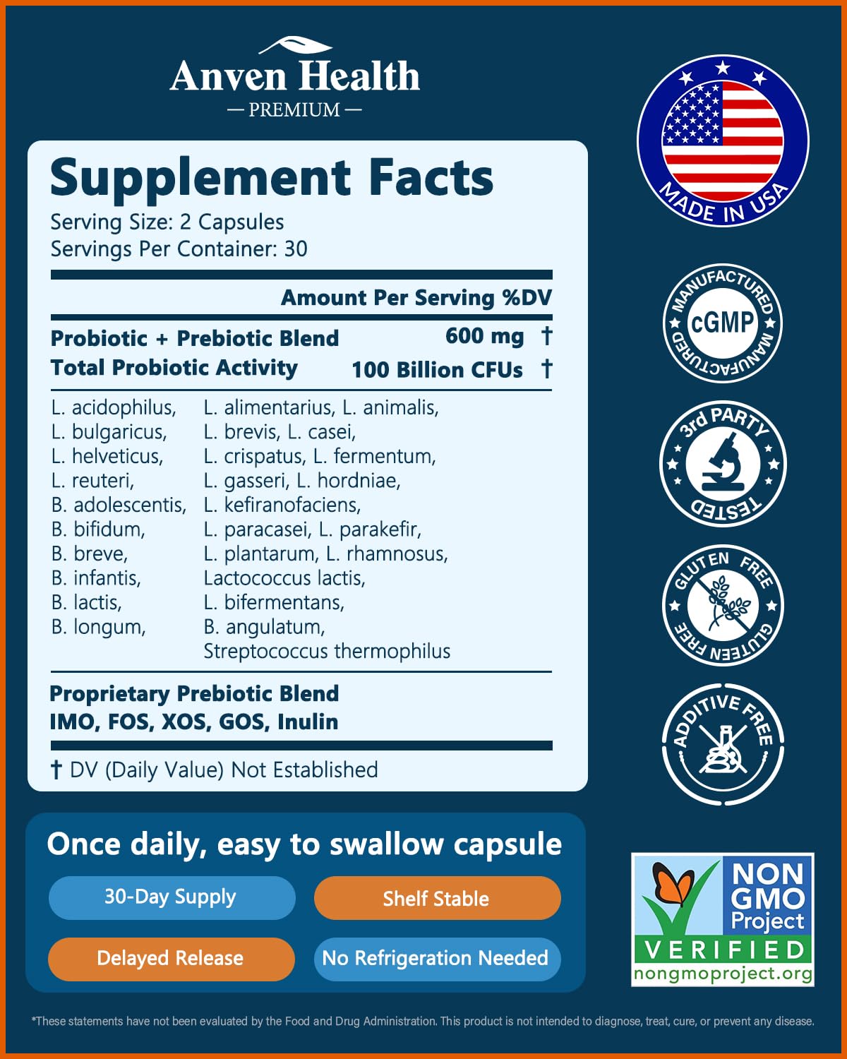 Digestive and immune health concept with capsules