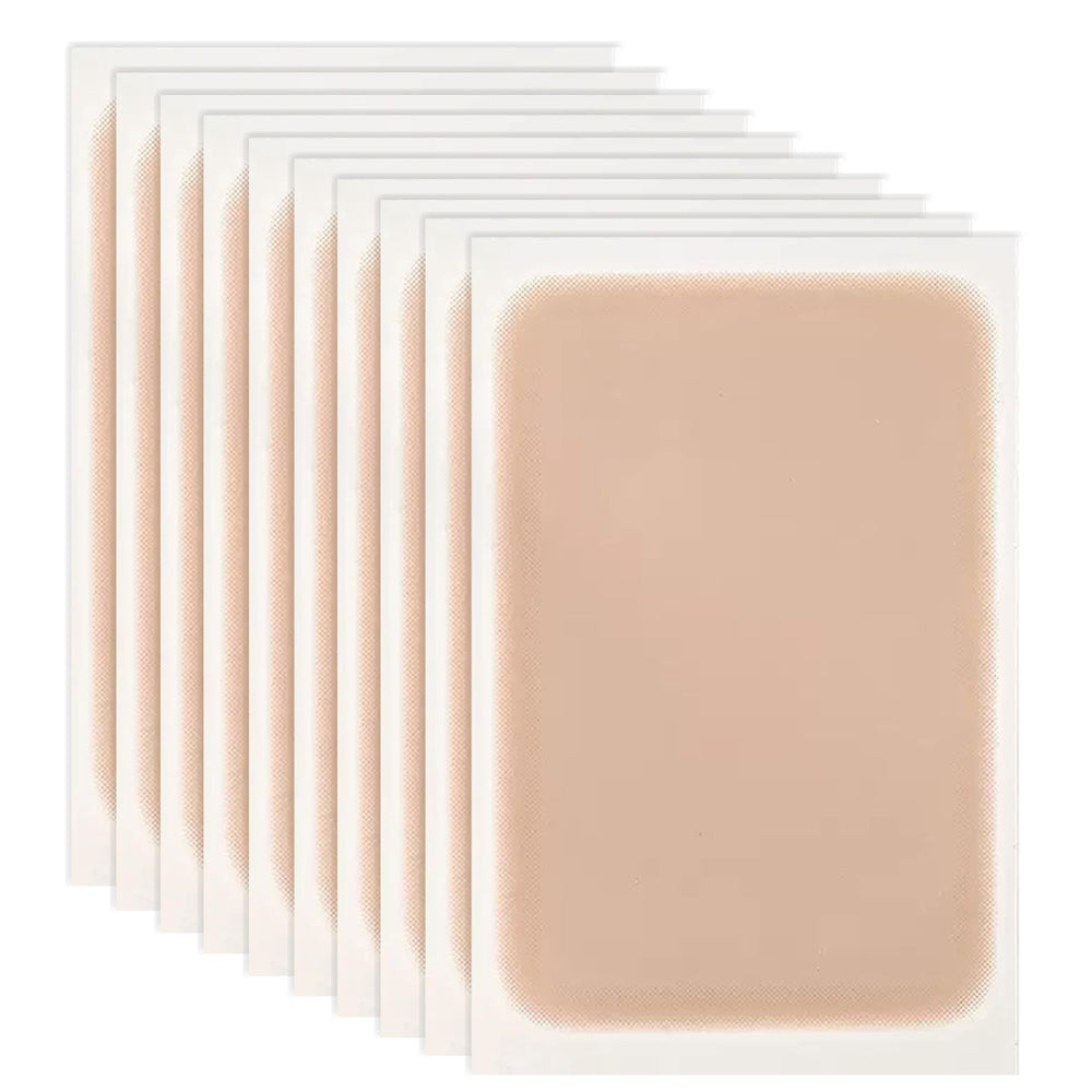 Anvosy tattoo cover up patch packaging demonstrates discreet camouflage for tattoos and scars.