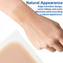 Anvosy tattoo cover up patch wet activation offers easy, mess-free use with water.