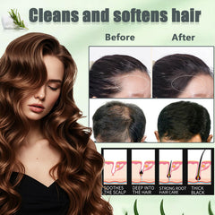 Anweina Rosemary Shampoo Bar demonstrates frizz control for sleek strands.