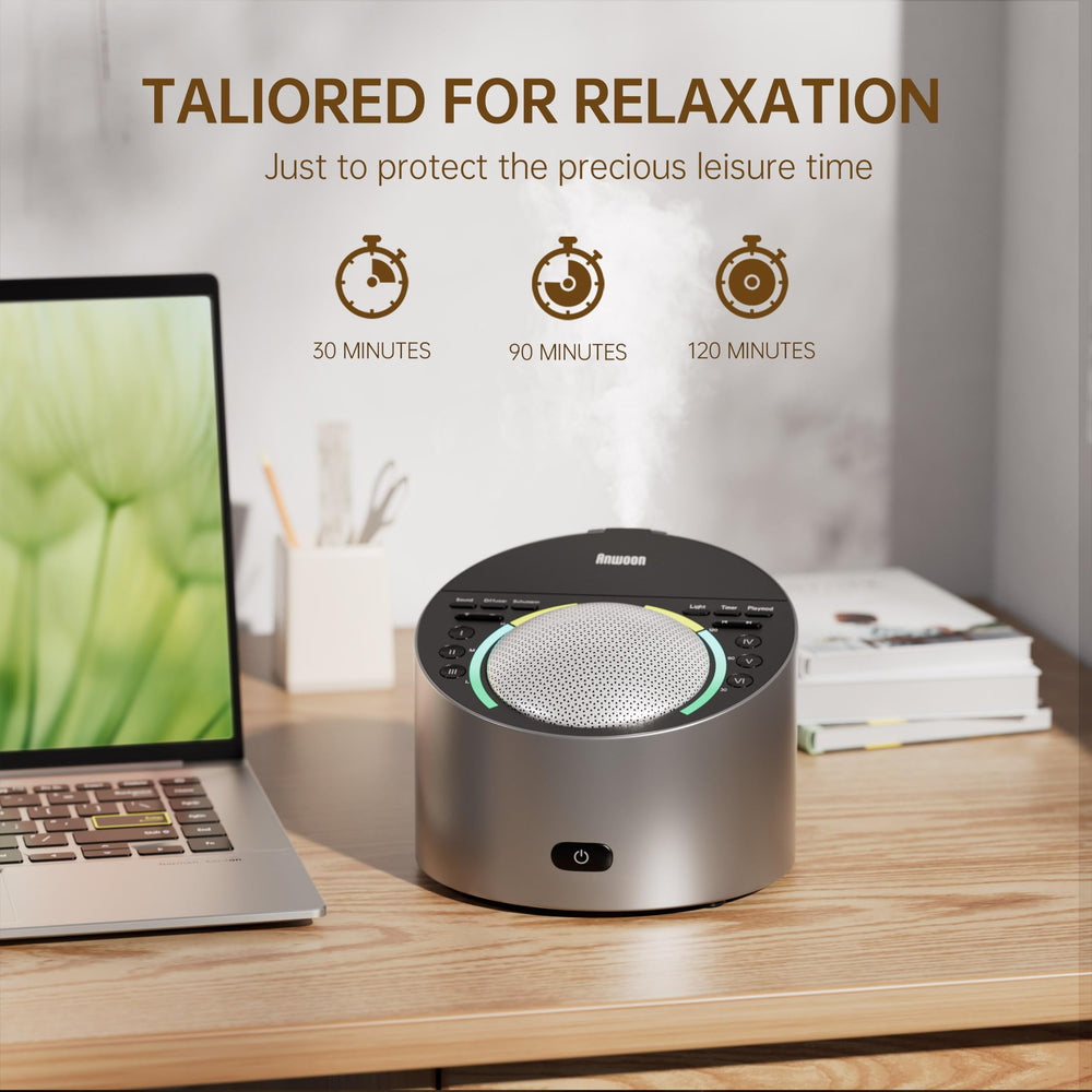 ANWOON aroma diffuser module BPA-free material ensures family-friendly use.