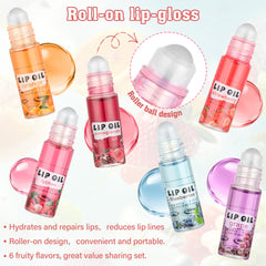 Anwuozu blueberry lip oil gloss delivers quick hydration and subtle shine.