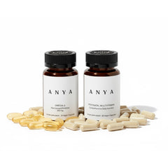 ANYA postnatal bundle bottle for breastfeeding support.
