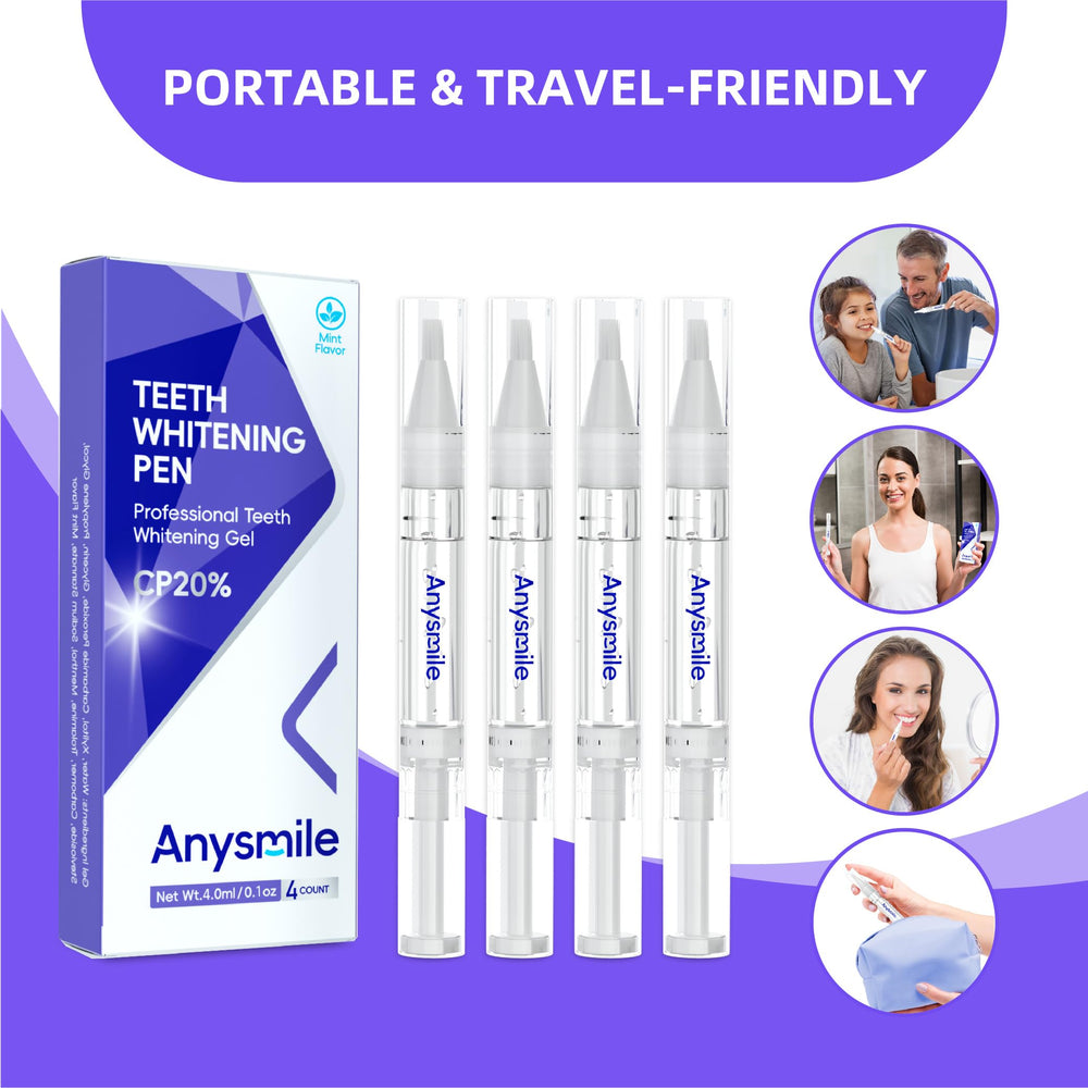 20% carbamide peroxide whitening gel in Anysmile pen