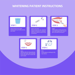 FDA registered ingredients for Anysmile teeth whitening