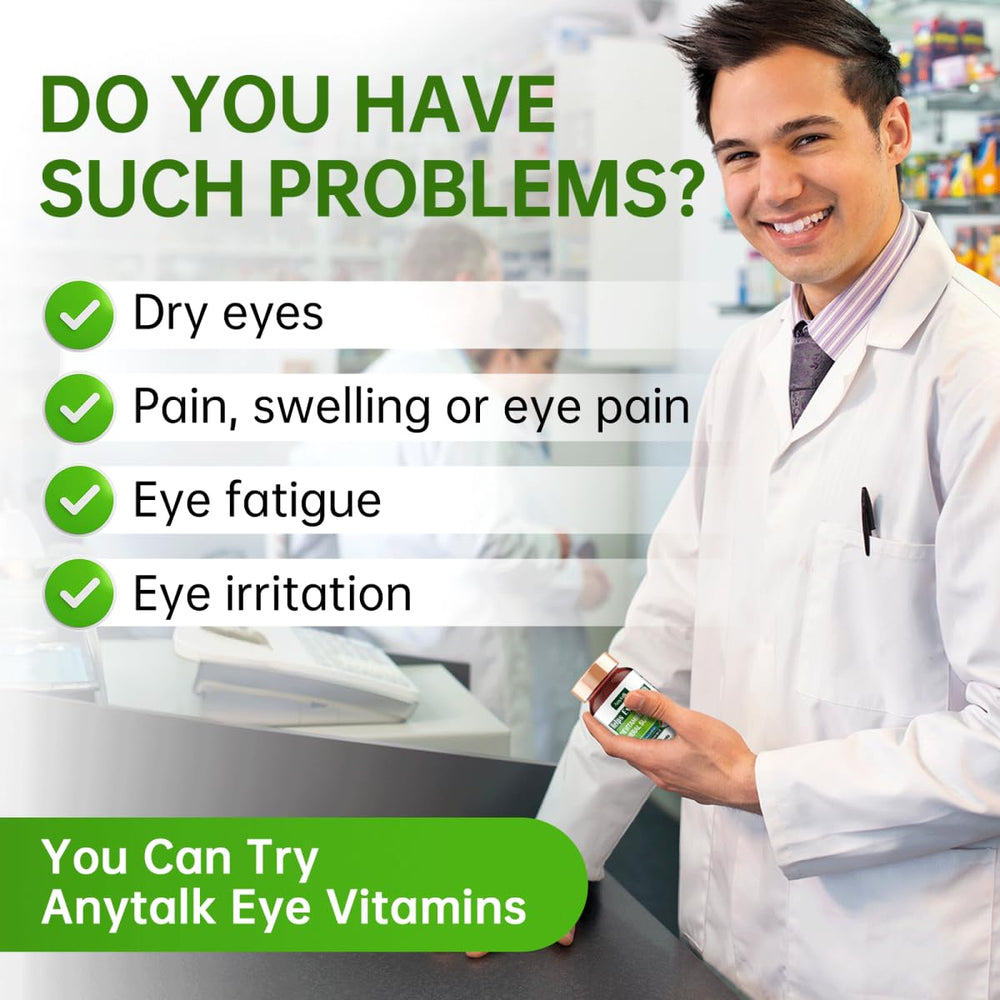 Close-up of dry eye relief and eye hydration