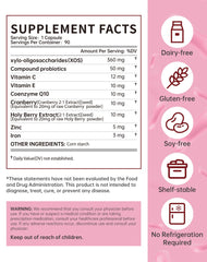 Close-up of Vaginal Probiotics capsules for women