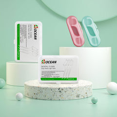 Portable case for AOCEAN dental floss picks on the go