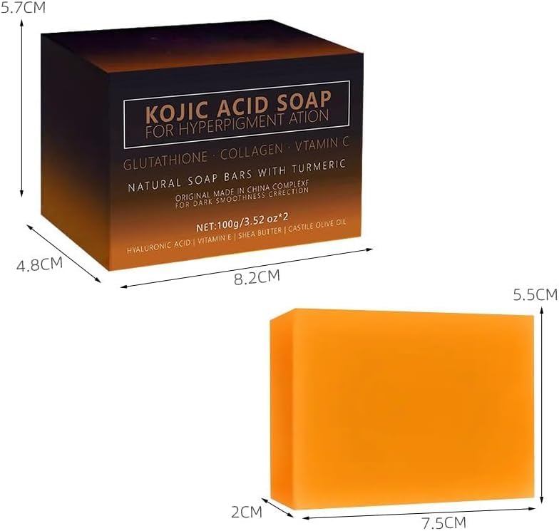 Lathering AOJUIGO turmeric soap creates rich foam for cleansing