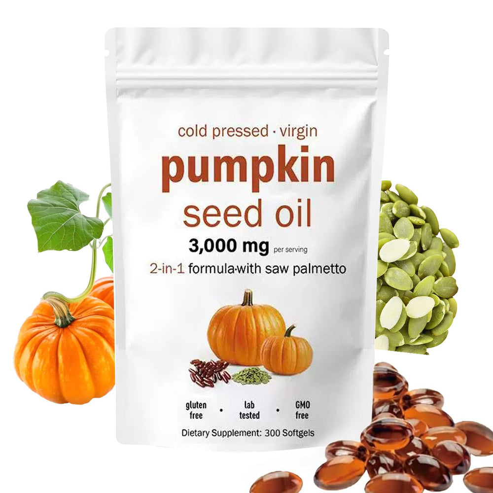 AOLBSPD Pumpkin Seed Oil Capsules with Saw Palmetto – main product image