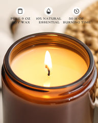 Gift-ready packaging for AOOVOO Apple Cinnamon candle