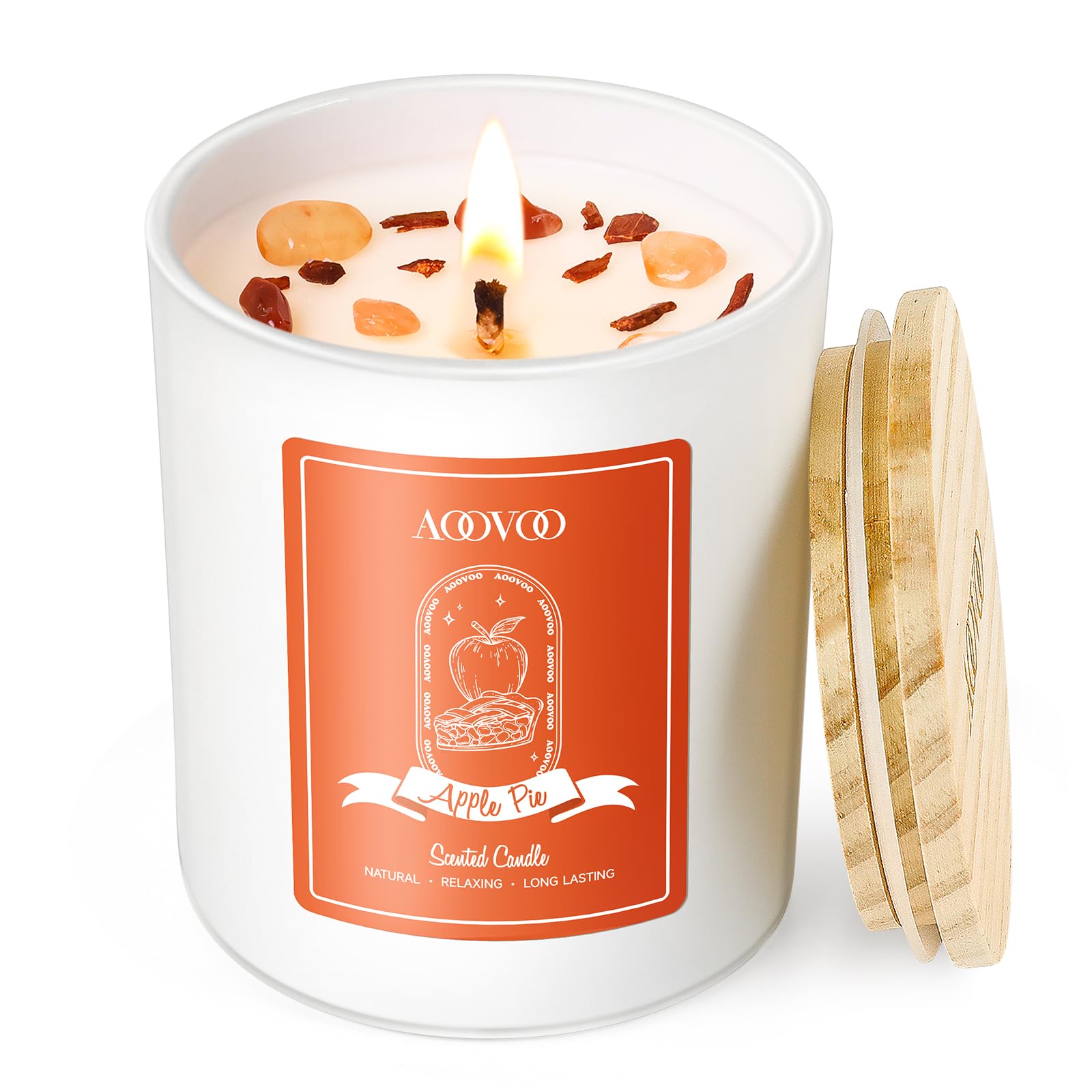 Packaging box for AOOVOO Apple Pie Candle