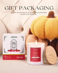 Gift-ready AOOVOO Cinnamon Scented Candle box