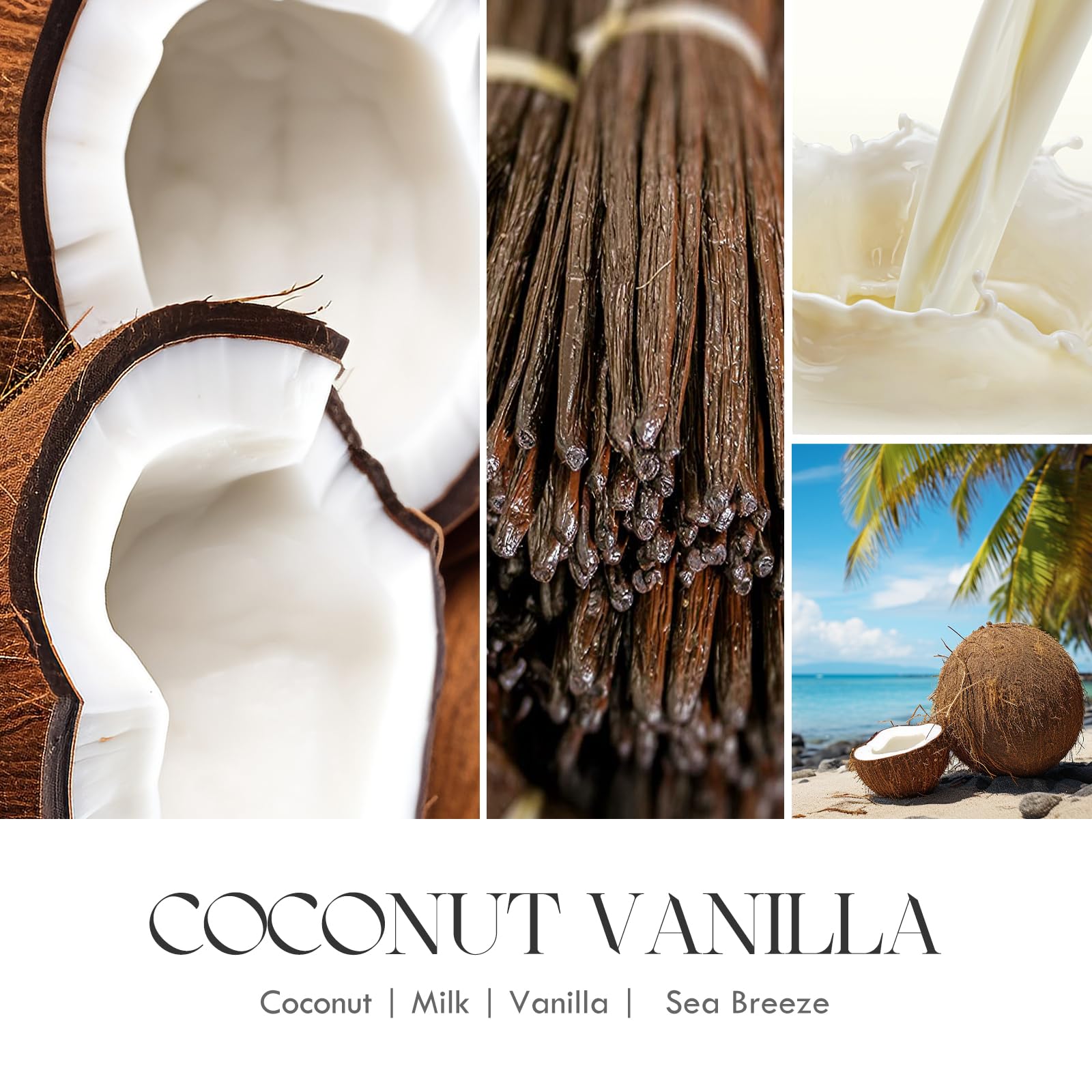 Gift-ready AOOVOO Coconut Vanilla Candle packaging