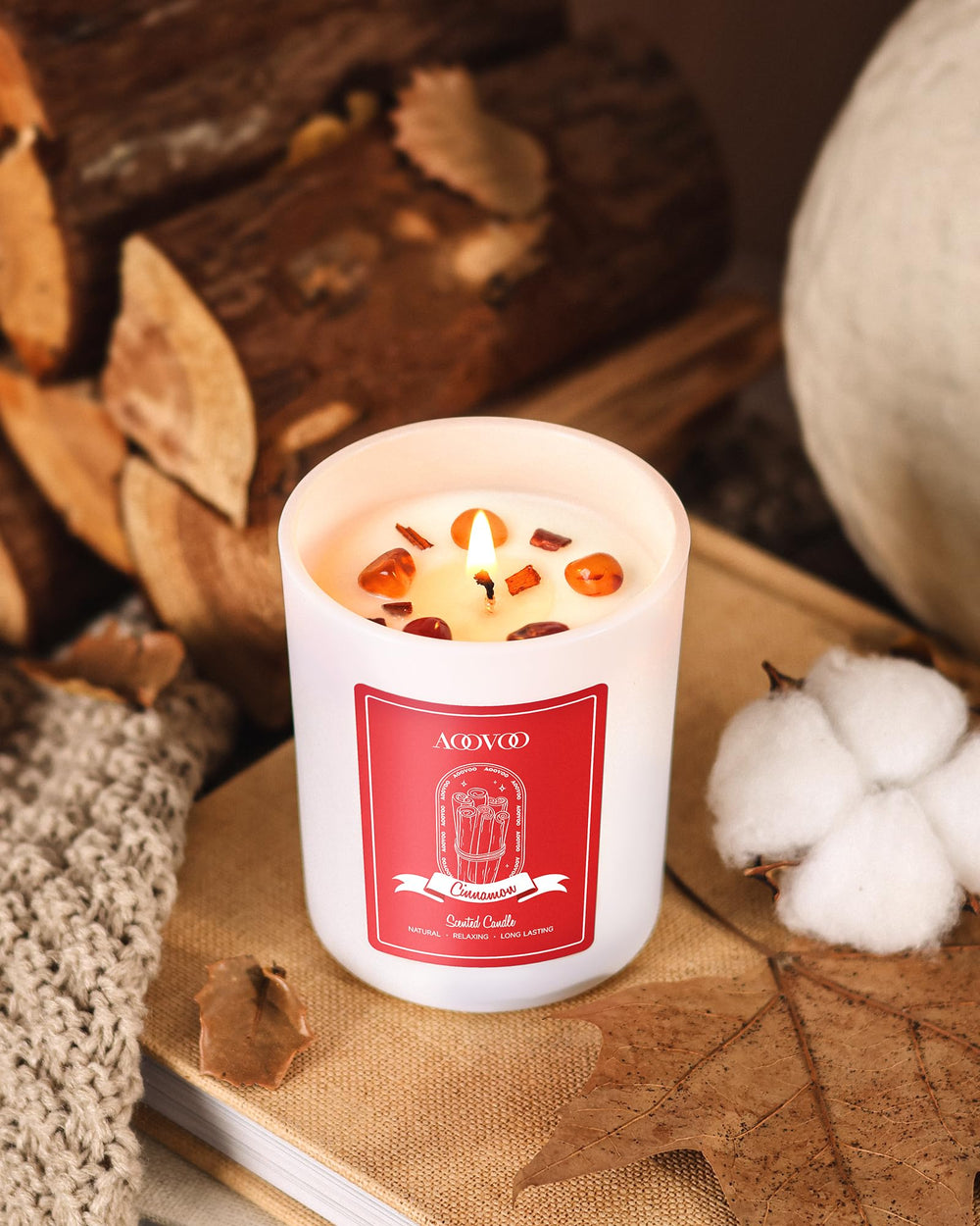 Gift-ready Packaging for AOOVOO Cinnamon Candle