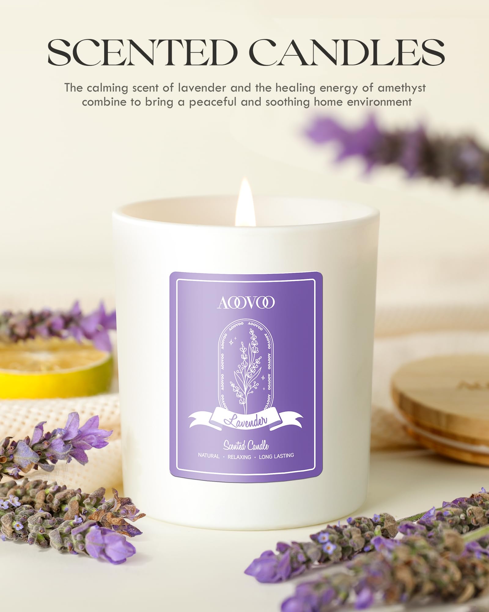 10oz AOOVOO candle close-up
