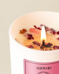 Aoovoo rose candle packaging box for gifting