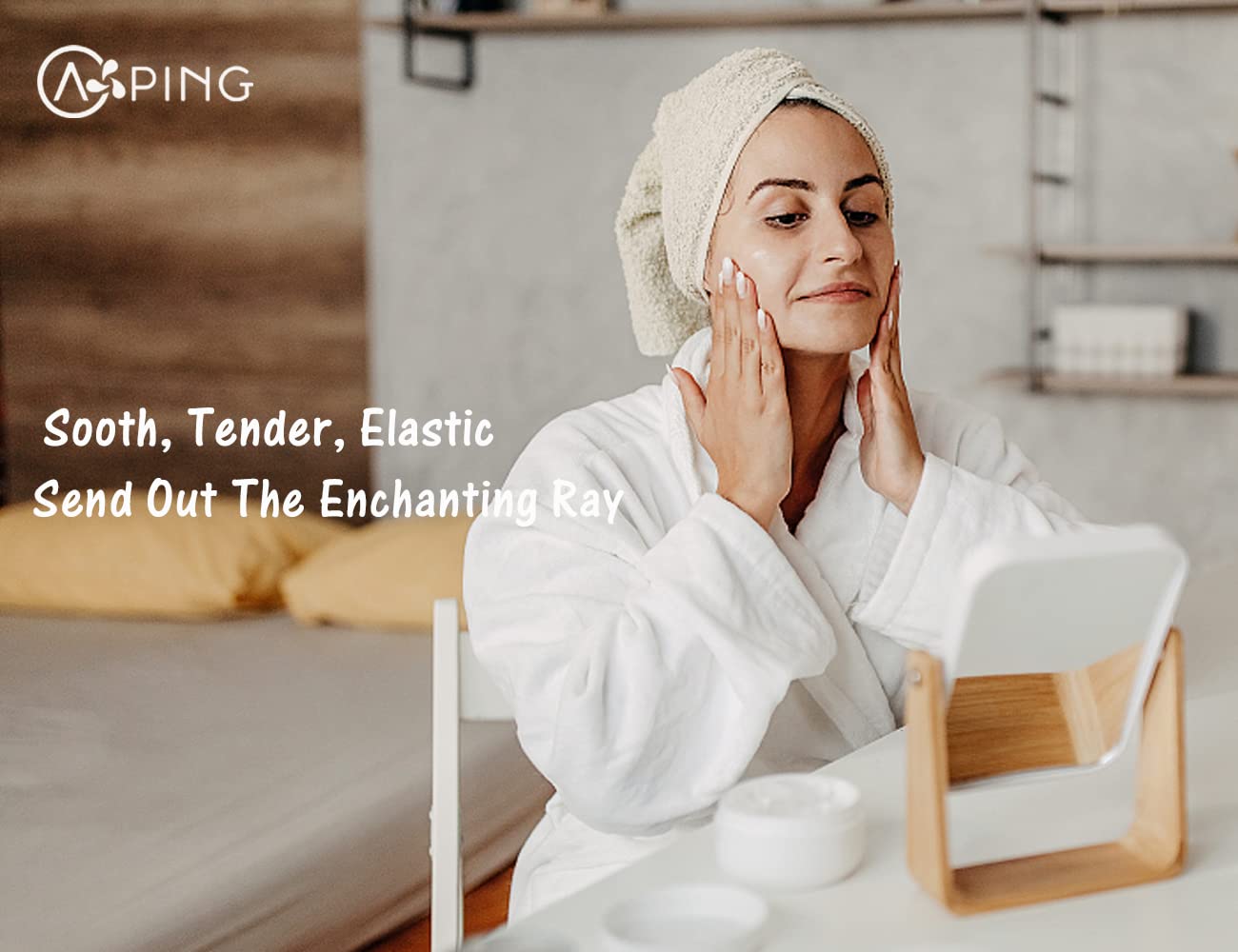 AOPING Calendula essential oil in diffuser steam for mood balance.