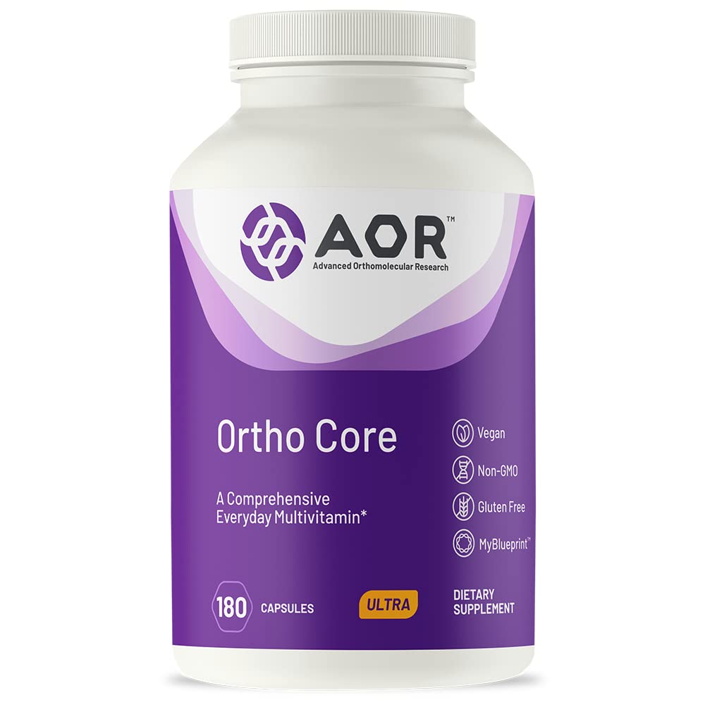 AOR Ortho Core multivitamin bottle front view