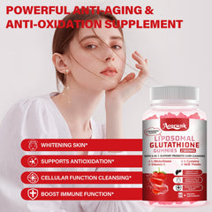Glutathione with milk thistle ingredients banner
