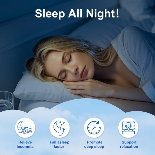 Back view of AOUGK Sleep Patches packaging with details