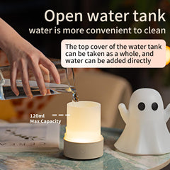 Elegant ghost-shaped essential oil diffuser