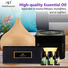 ap airpleasure gift box of six oils makes a stylish present for fragrance lovers.