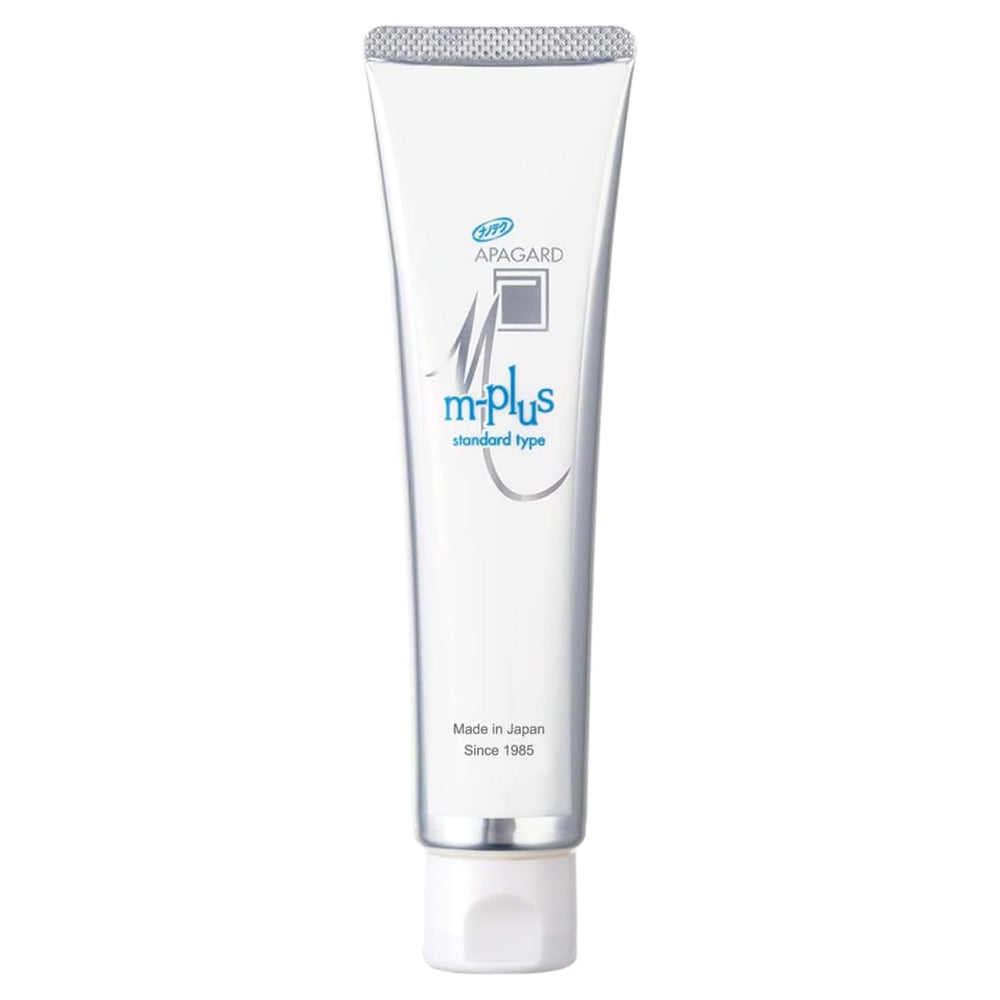 APAGARD M-Plus toothpaste tube with mild mint flavor