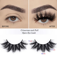 APCYUST portable packaging keeps lashes pristine for on-the-go touch-ups.