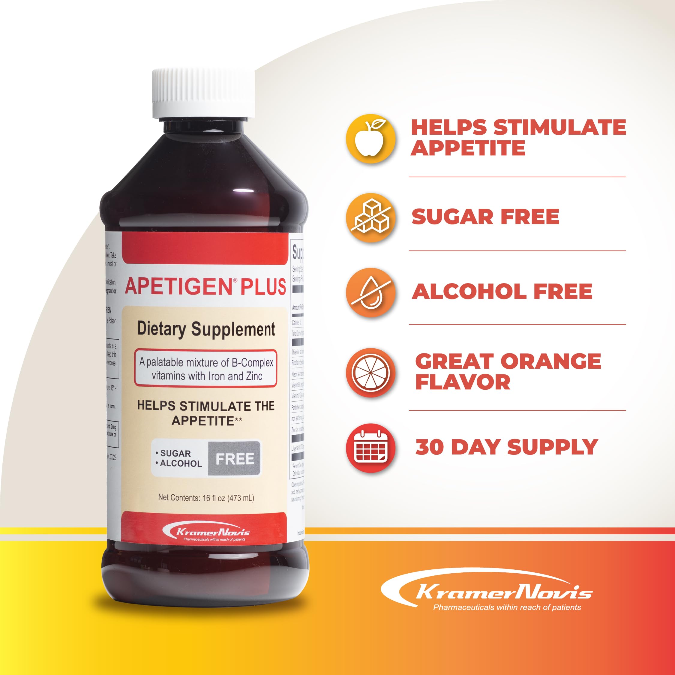 Dosing spoon with Apetigen-Plus liquid