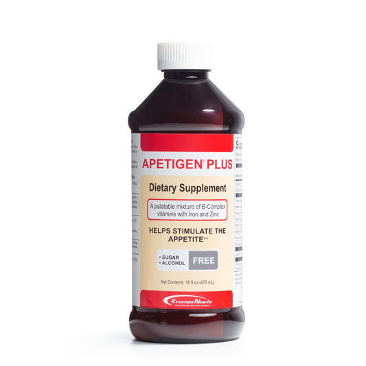 Apetigen-Plus orange-flavored liquid bottle 16 oz