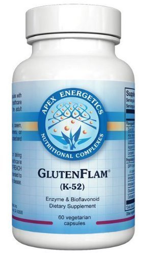 Apex Energetics Gluten-Flam K-52 60 Capsules bottle