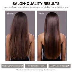 APHORENE Anti-frizz heat protect helps styling without heaviness.