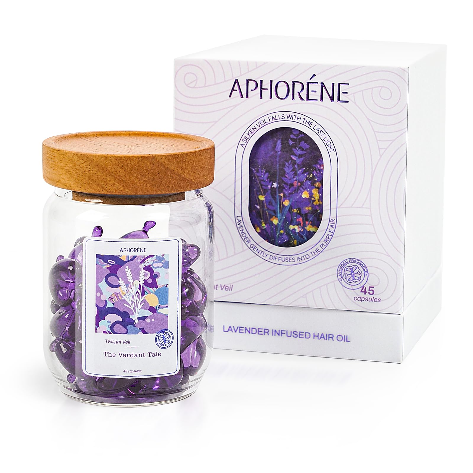 APHORENE Capsule application demonstrates clean, spill-free dose for even distribution.