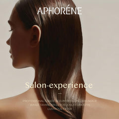 APHORENE Daily hair care routine features lightweight conditioning and subtle shine.
