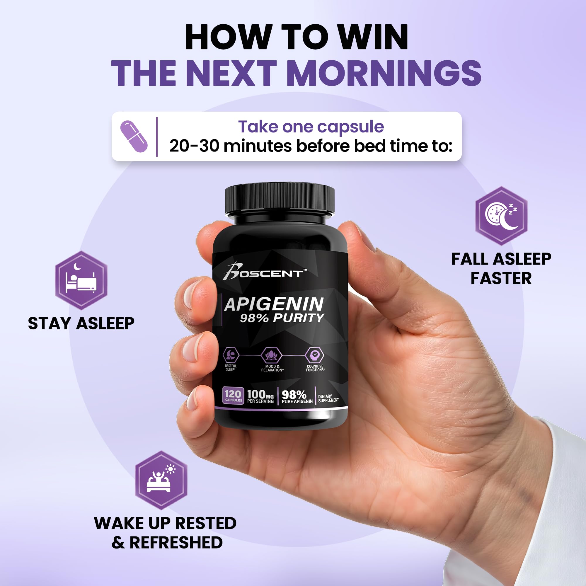 Promotes restful sleep and relaxation
