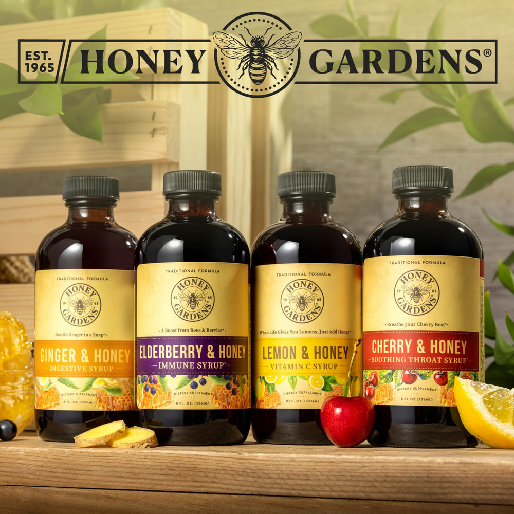 Honey Gardens apitherapy quality symbolism since 1965