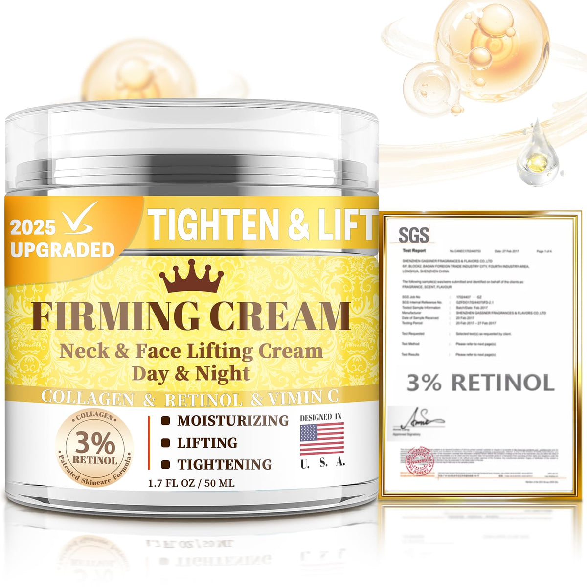 APLEFBE 3% retinol cream tube for smooth nightly moisturization.