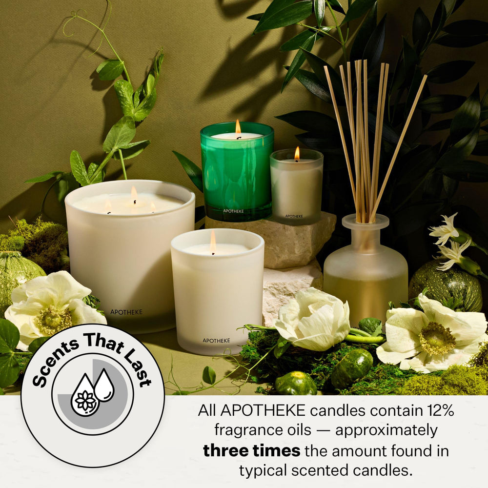 Fragrance notes: cedarwood, jasmine, fig and coconut