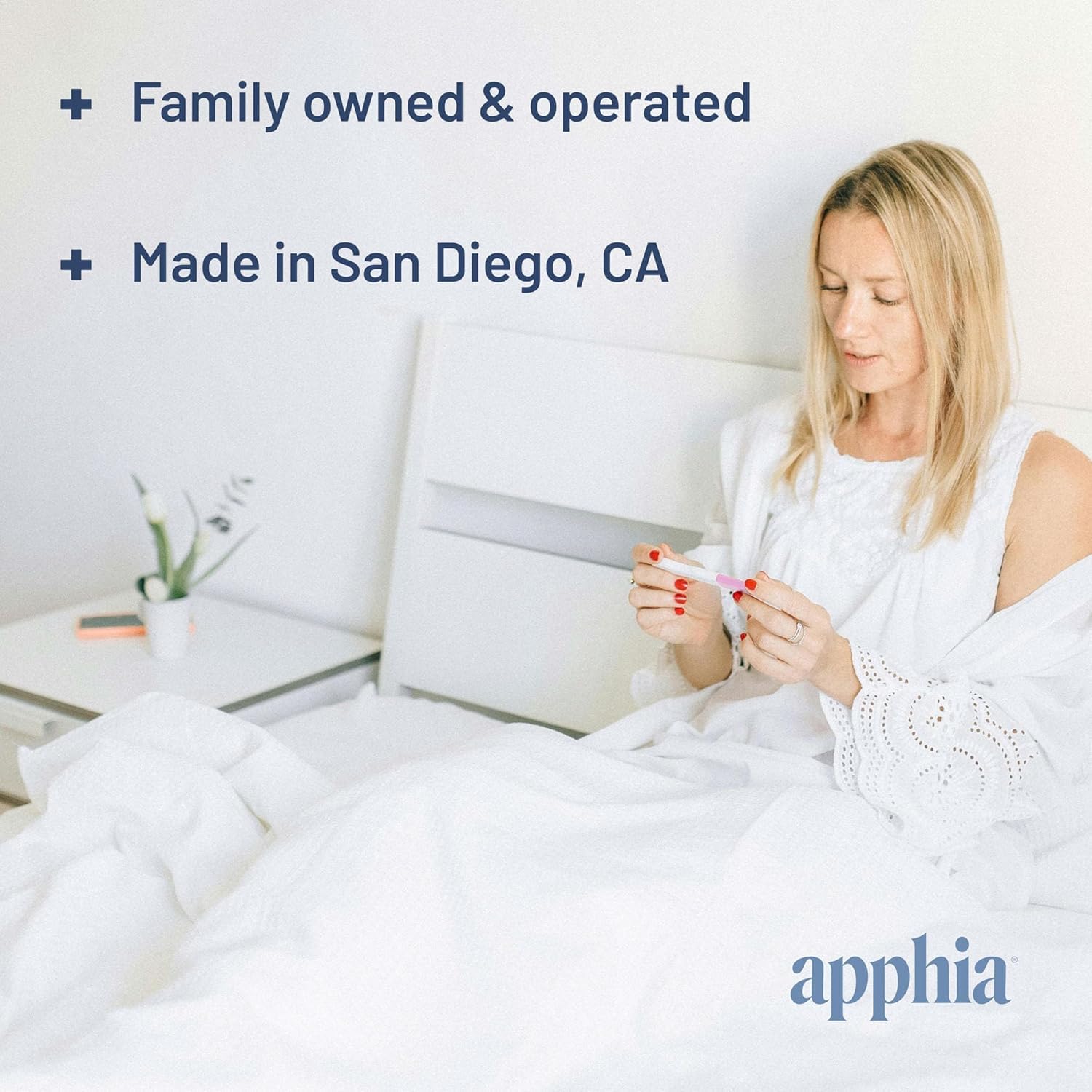 Apphia 6 days sooner claim on packaging