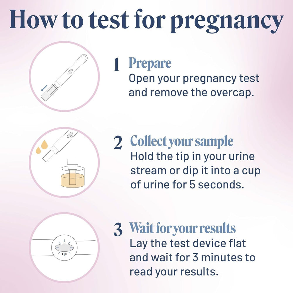 Individual test strip with sample collection tip